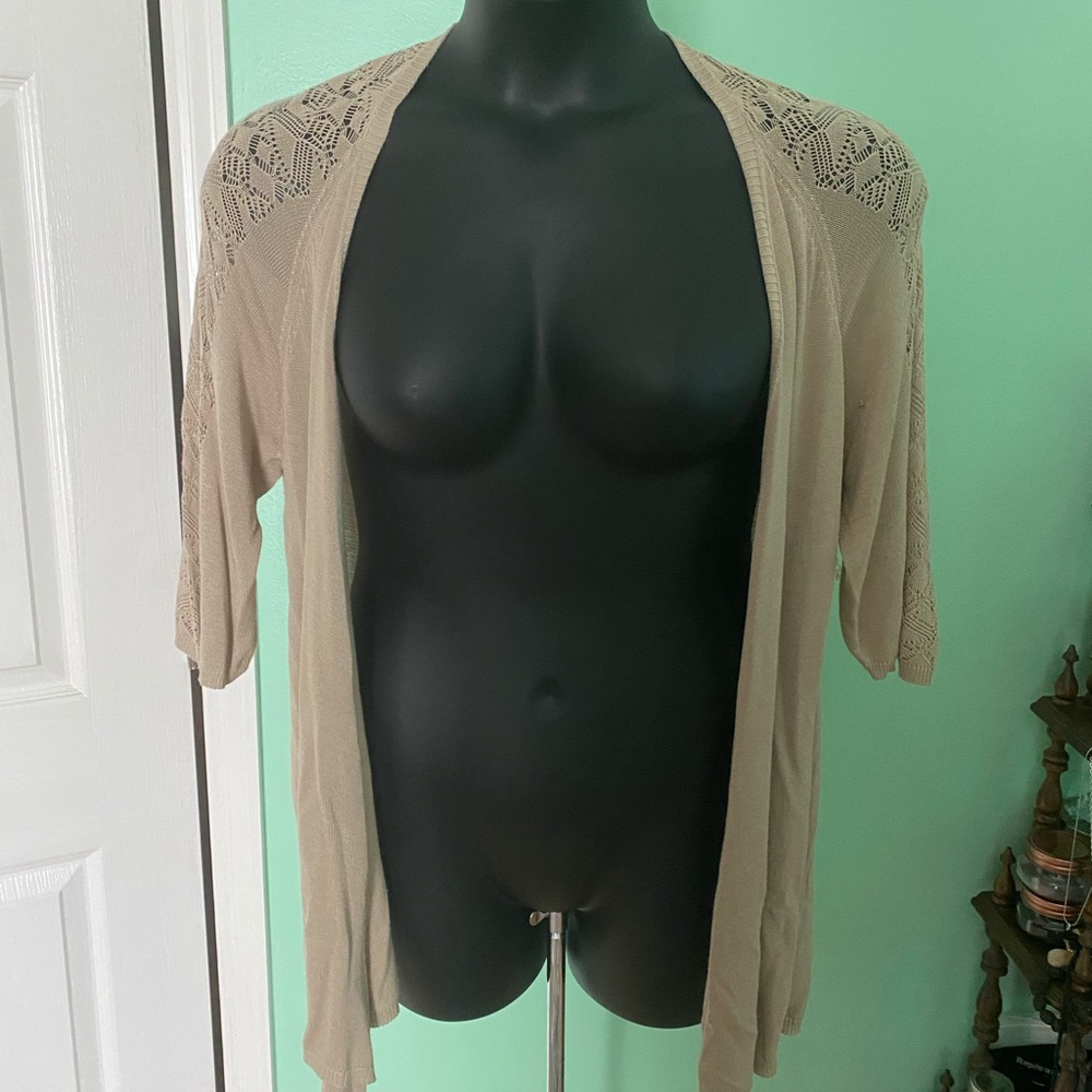 Vintage Drape-Front Cardigan